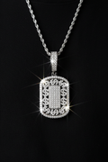 Moissanite VVS1 925 Silver Fortune Pendant