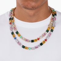 Multicolor CZ Necklace