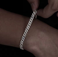8MM CZ Miami Cuban Bracelet