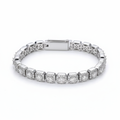 7MM CZ Clustered Tennis Armbånd