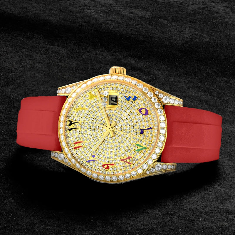 Moissanite VVS1 Stainless Steel Nocturne Watch