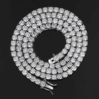 4MM CZ Tennis Necklace