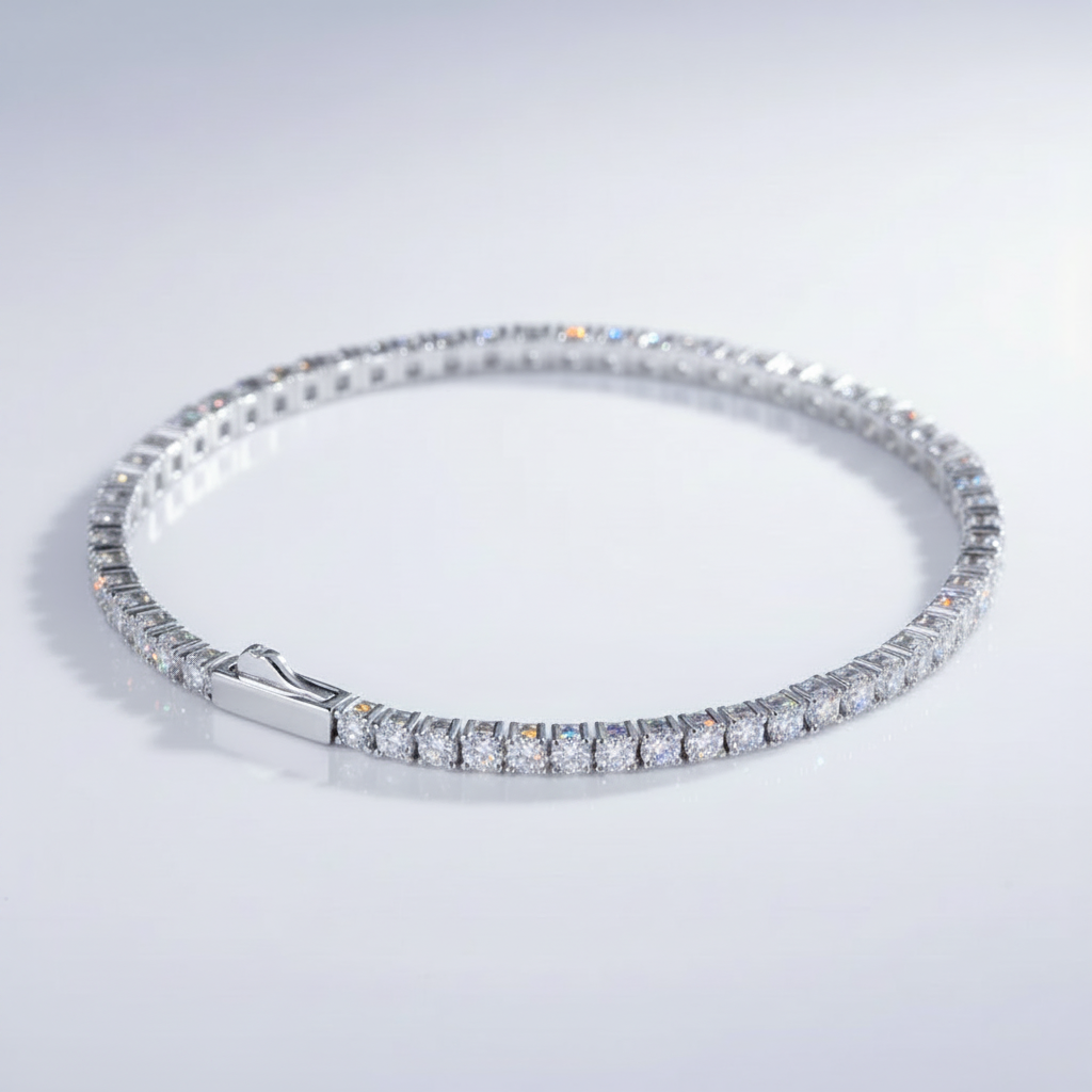 Tennis Bracelet – Clean No Shimmer